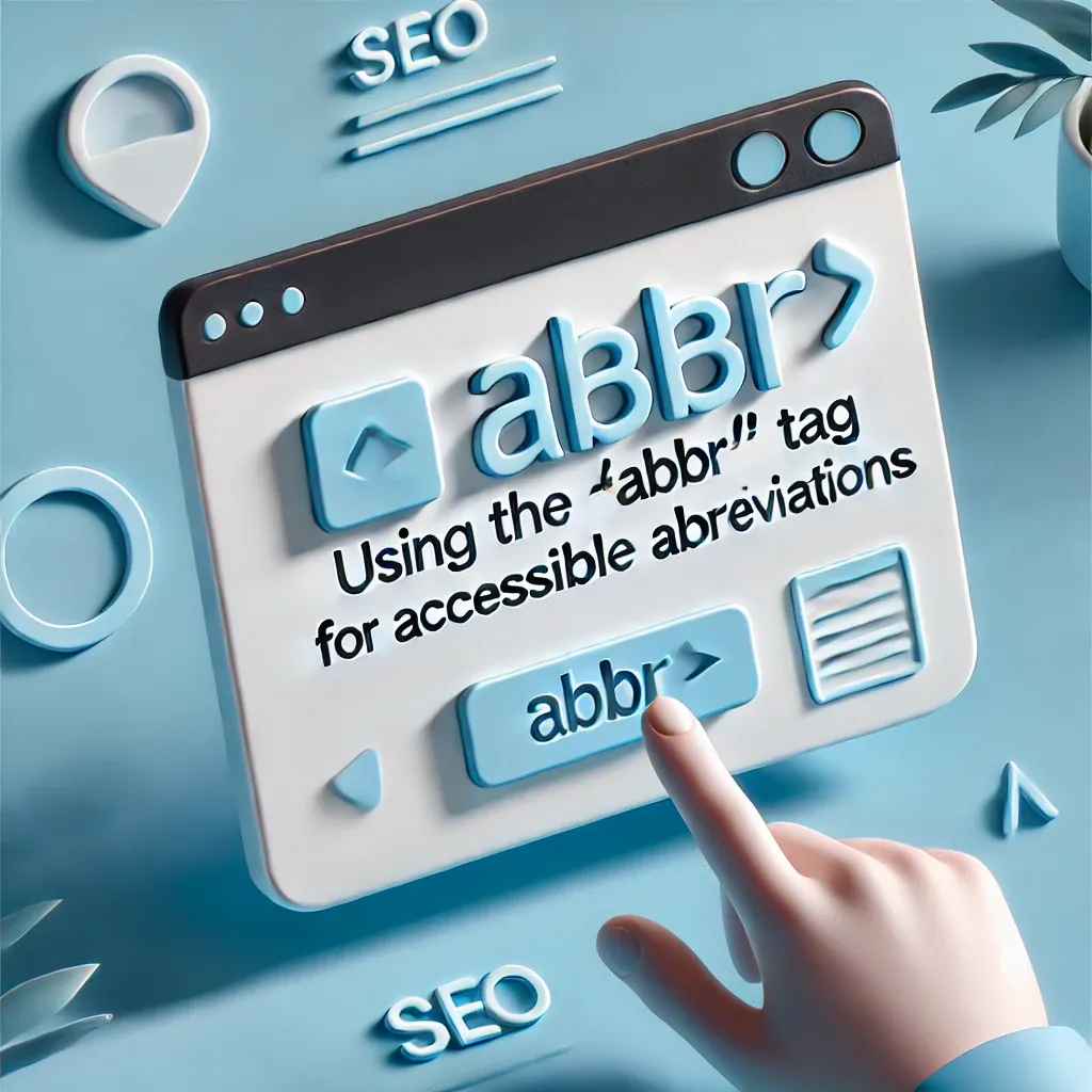 How to Use the <abbr> HTML Tag for Clear and Accessible Abbreviations on Webpages